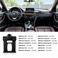 Suport Telefon Auto DRT WORKS Compatibil BMW Seria 1/2/3/4, M2/M3/M4 (F20/F21/F22/F23/F87/F30/F31/F34/F32/F33/F36/F80/F82/F83)