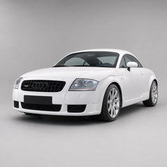 Set embleme Audi TT / TTS 8N, 249+177 mm, Negru Lucios