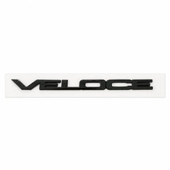 Emblema scris Veloce