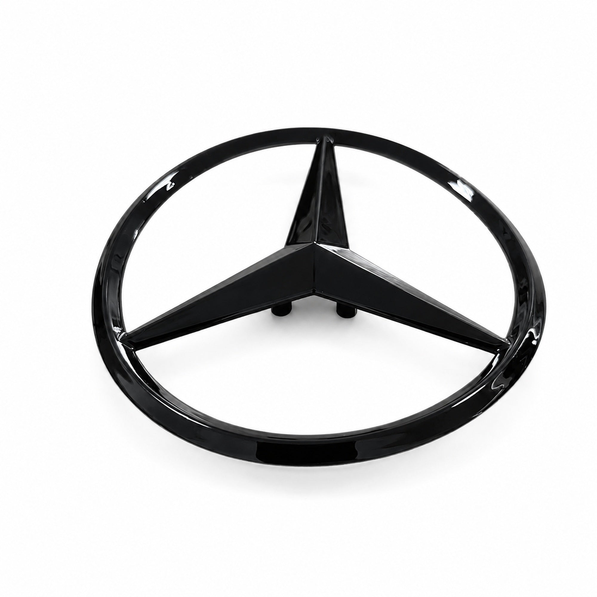 Emblemă Stea Portbagaj Mercedes-Benz A-Class W177 Hatchback 81 mm Negru Lucios, ABS
