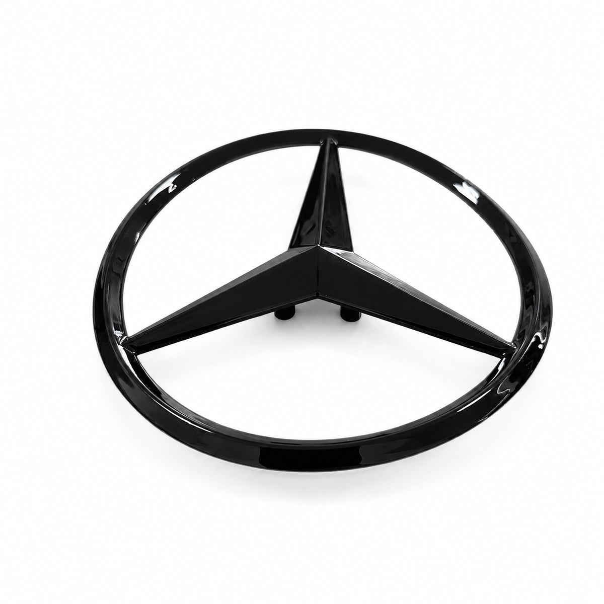 Emblemă Stea Portbagaj Mercedes-Benz A-Class W177 Hatchback 81 mm Negru Lucios, ABS