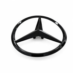 Emblemă Stea Portbagaj Mercedes-Benz A-Class W177 Hatchback 81 mm Negru Lucios, ABS