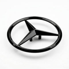 Emblemă Stea Portbagaj Mercedes-Benz S-Class W222 80 mm Negru Lucios, ABS