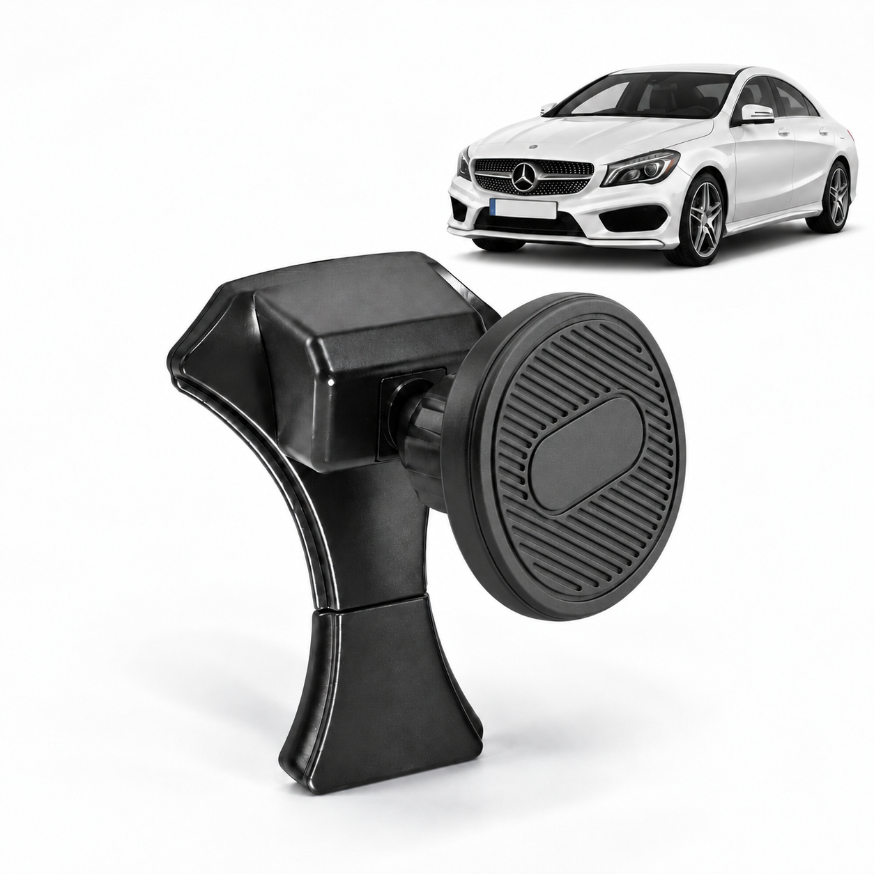 Suport Telefon Auto Dedicat Mercedes-Benz CLA-Class C117 / X117 (2013-2019) & GLA-Class X156 (2014-2019), tip Mini-Buckle –