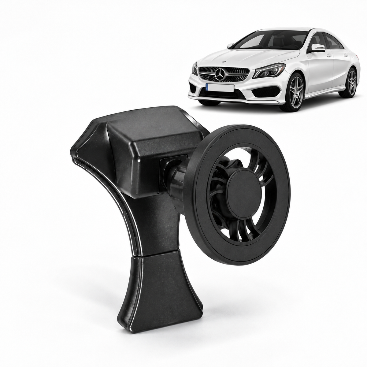 Suport Telefon Auto Dedicat Mercedes-Benz CLA-Class C117 / X117 (2013-2019) & GLA-Class X156 (2014-2019), tip Mini-Buckle –