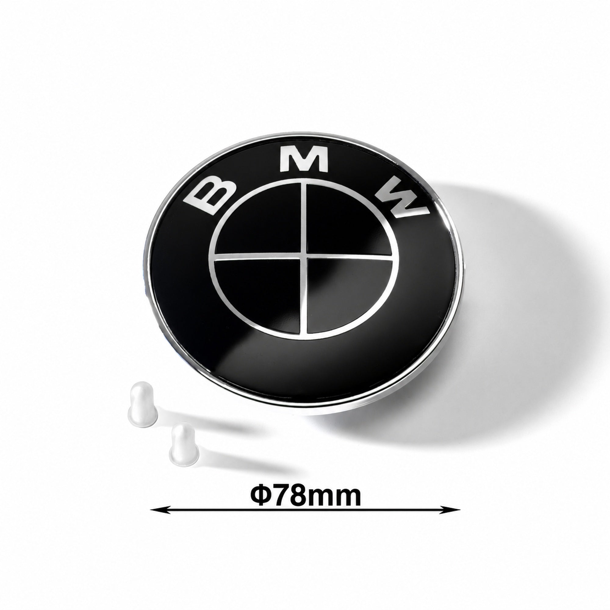 Emblema BMW 78mm 2 pini
