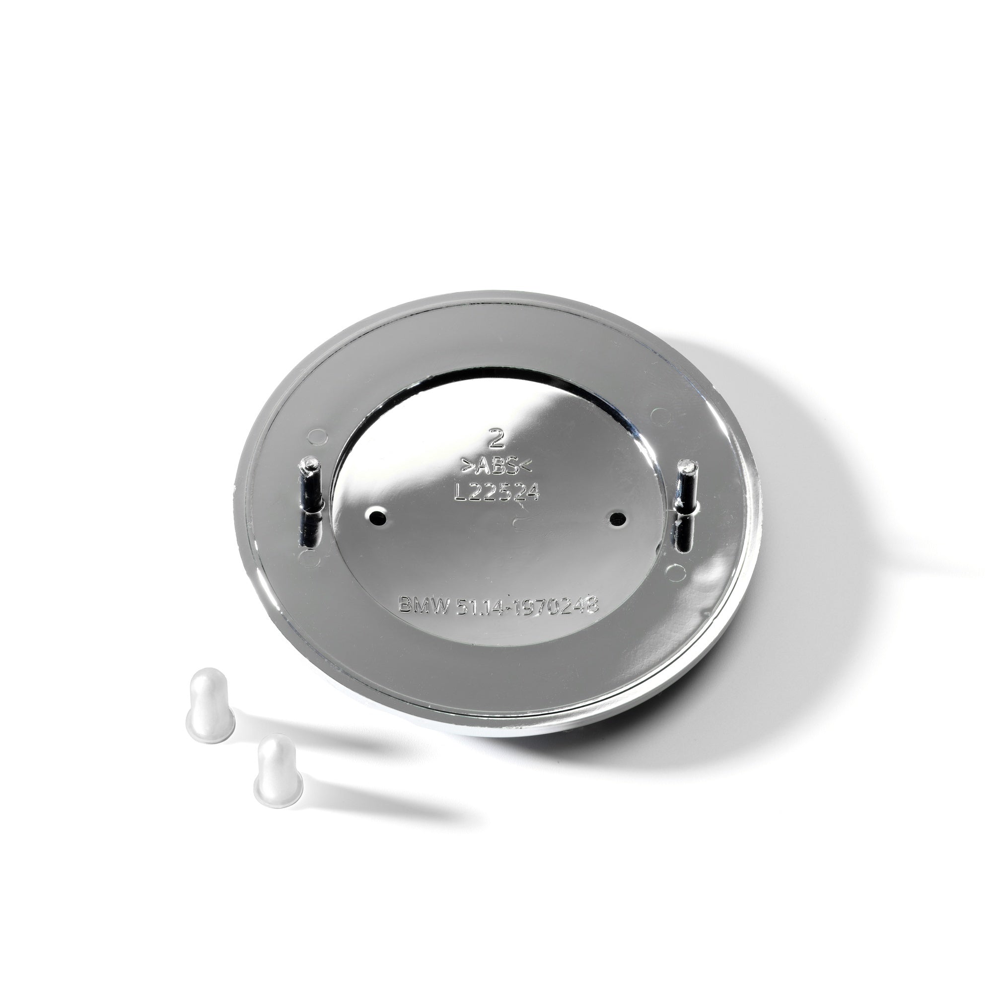 Set embleme BMW fata + spate 82mm 2 pini + 78mm 2 pini