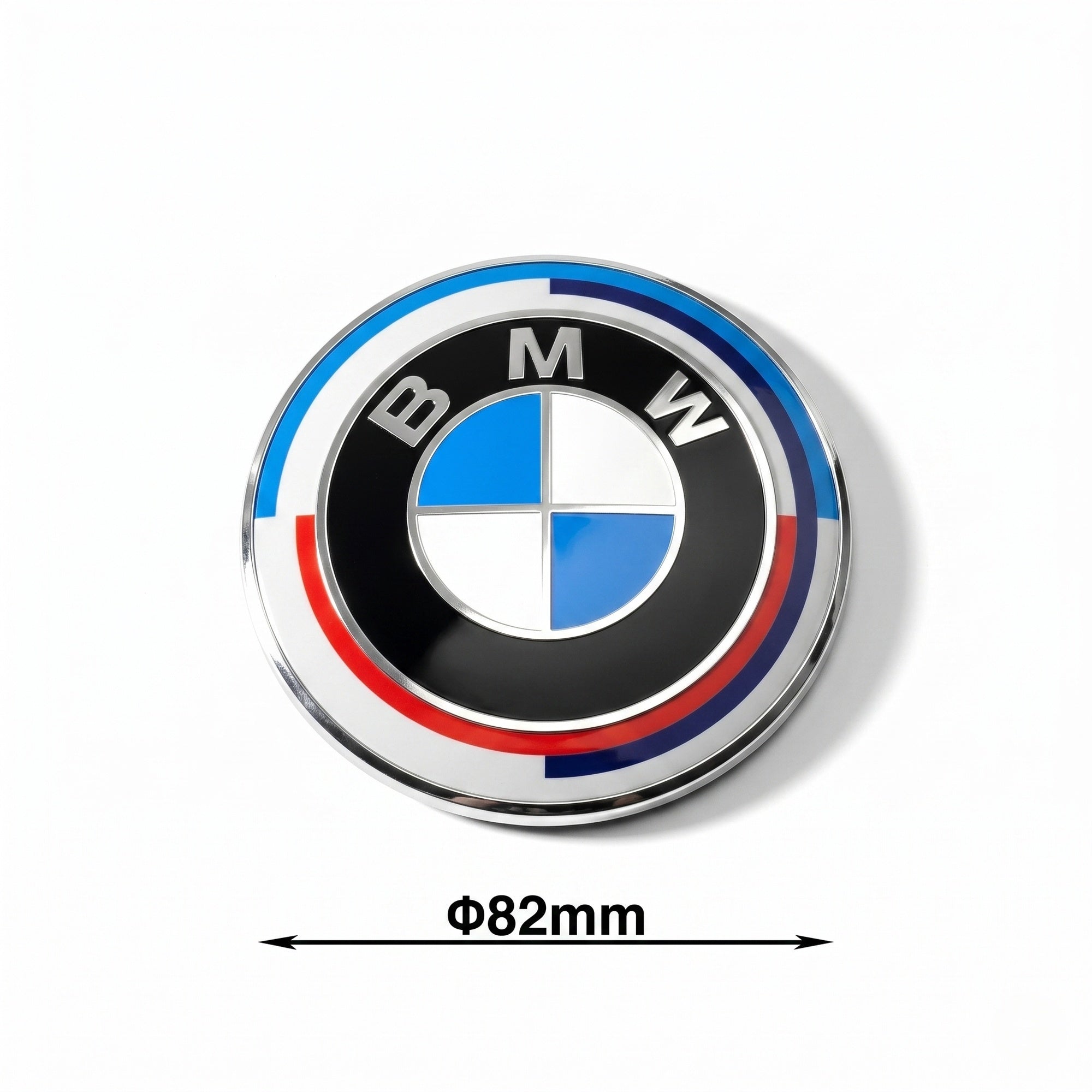Set embleme BMW fata + spate 82mm 3 gauri + 82mm 3 gauri