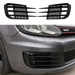 Set capace proiectoare ceață față Volkswagen Golf 6 GTI / R 2008–2013 DRT WORKS – ABS negru lucios