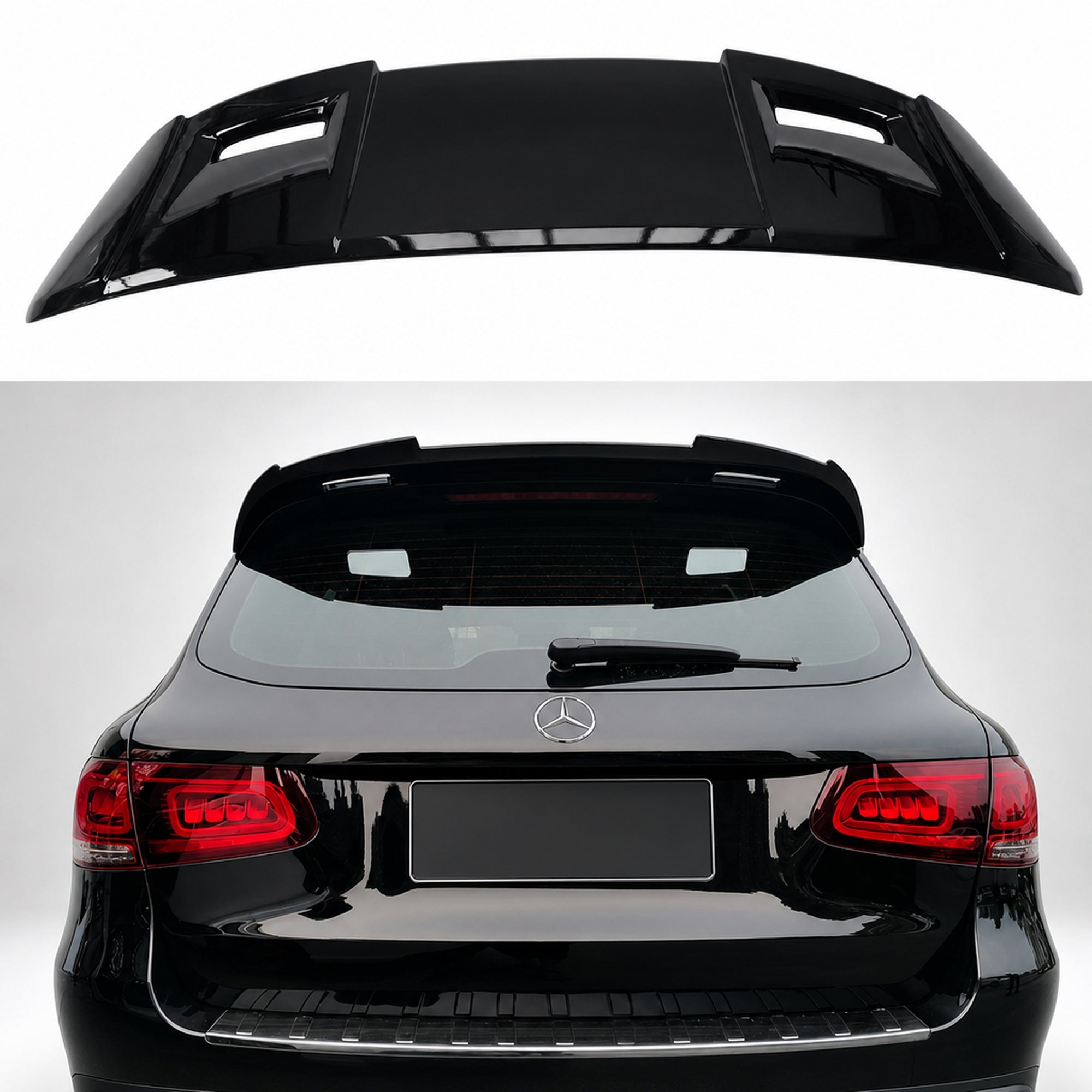 Eleron Haion Mercedes Benz GLC X253 ABS Negru Lucios
