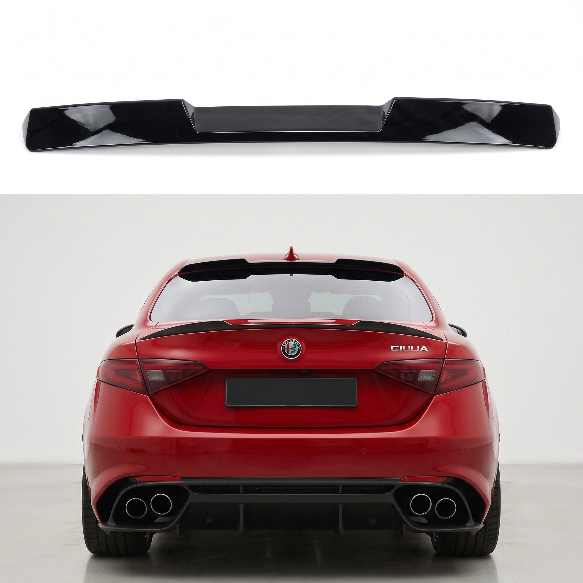 Eleron lunetă Alfa Romeo Giulia DRT WORKS Design