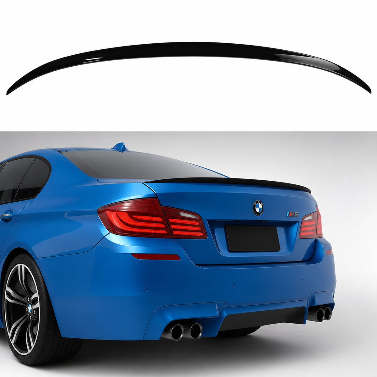 Eleron Portbagaj BMW Seria 5 F10 M5 Style ABS Negru Lucios