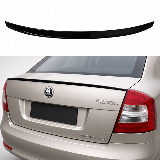 Eleron Portbagaj Skoda Octavia II 1Z ABS Negru Lucios