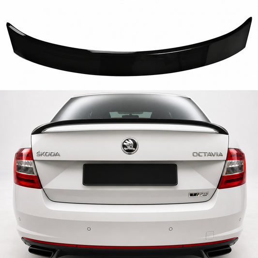 Eleron Portbagaj Skoda Octavia Mk3 VRS Design ABS Negru Lucios