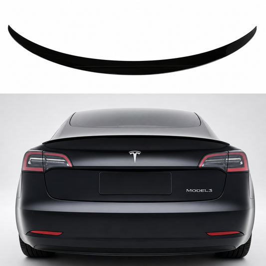 Eleron Portbagaj Tesla Model 3 Pre Refresh 2017 2022 ABS Negru Lucios