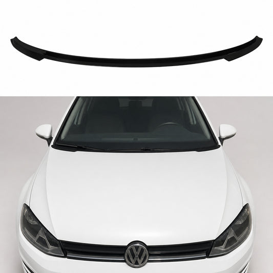 Extensie capotă Volkswagen Golf 7 / 7.5 2012–2020 DRT WORKS – ABS negru lucios