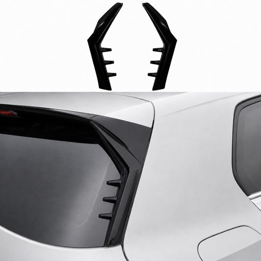 Ornamente Luneta Volkswagen Golf 8 R Line GTI Blade Design ABS Negru Lucios