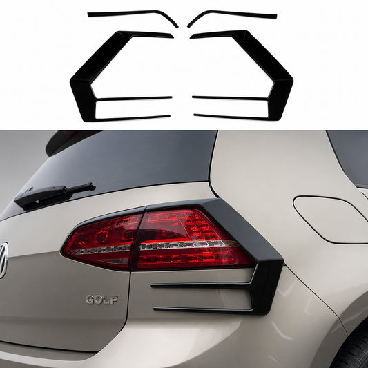 Ornamente Stopuri Spate Volkswagen Golf 7 R Line GTI ABS Negru Lucios