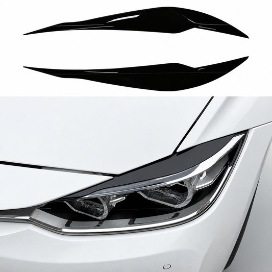 Pleoape Faruri BMW Seria 3 F30 ABS Negru Lucios
