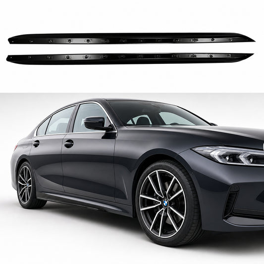 Praguri Laterale BMW Seria 3 G20 M Sport ABS Negru Lucios