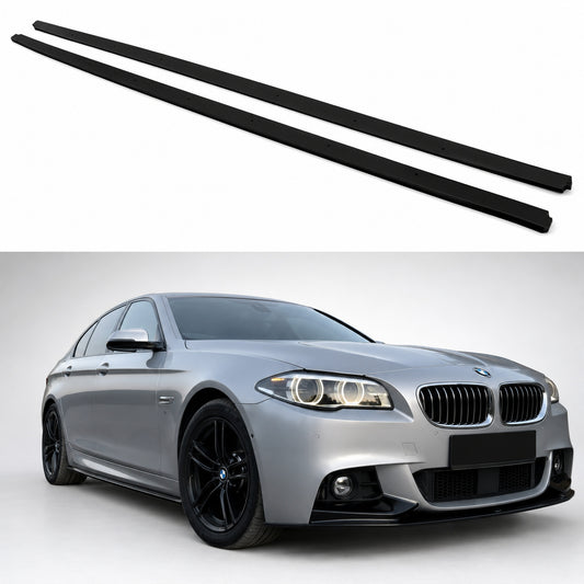 Praguri Laterale BMW Seria 5 F10 M Performance ABS Negru Lucios