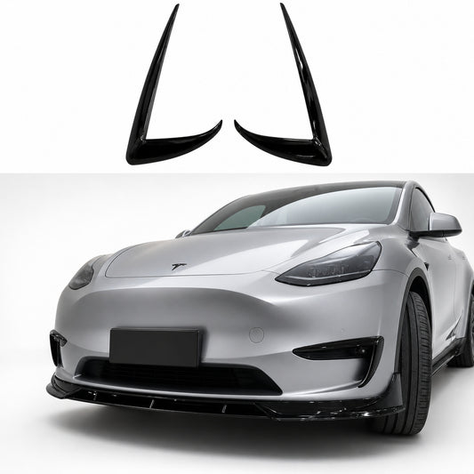 Rame Proiectoare Ceata Tesla Model Y ABS Negru Lucios