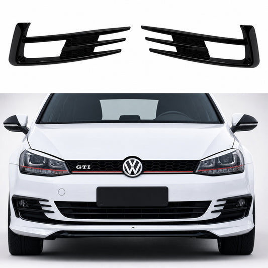 Rame Proiectoare Ceata Volkswagen Golf 7 Bara standard ABS Negru Lucios