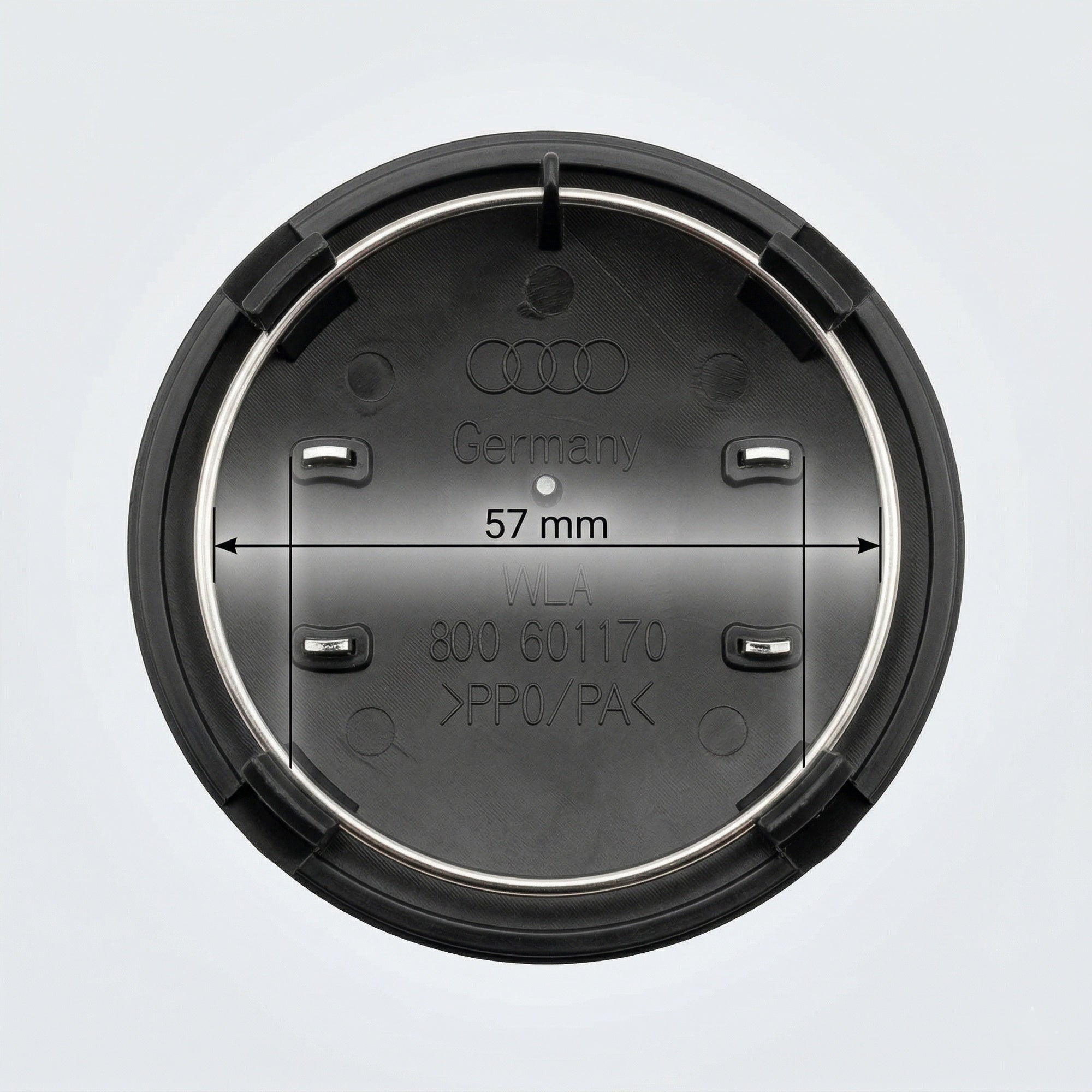 Set 4 Capace roata 60mm Audi