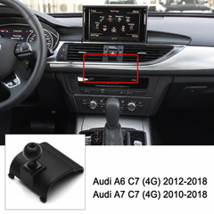 Suport Telefon Magnetic pentru Audi A6 C7 / A7 4G, S6/S7/RS6/RS7 | DRT WORKS