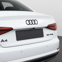 Emblemă Audi A4 pentru portbagaj / haion, Negru Lucios