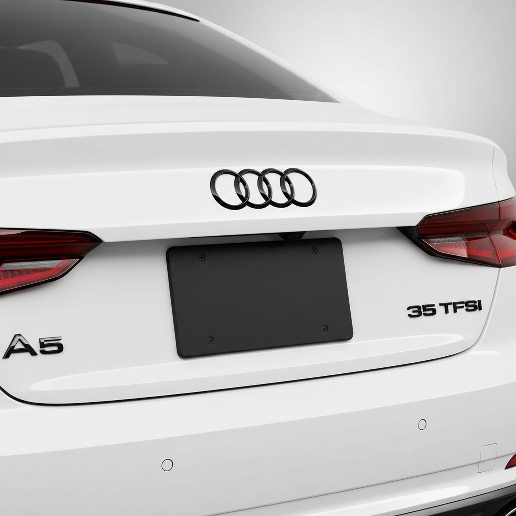 Emblemă Audi A5 pentru portbagaj / haion, Negru Lucios