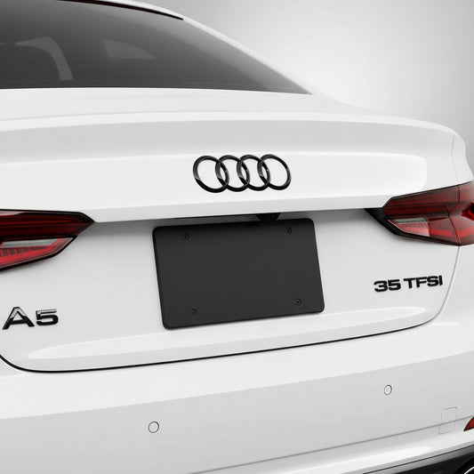 Emblemă Audi A5 pentru portbagaj / haion, Negru Lucios
