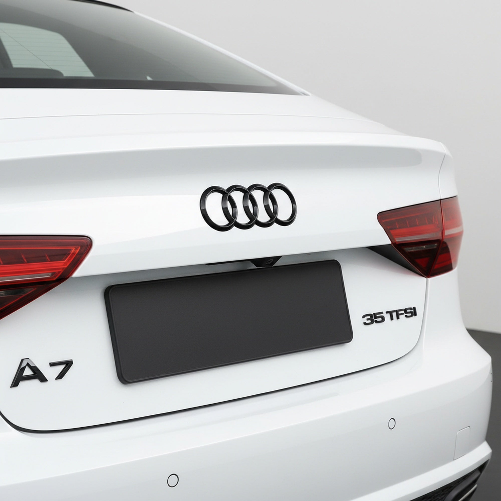 Emblemă Audi A7 pentru portbagaj / haion, Negru Lucios