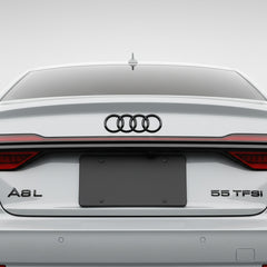 Emblemă Audi A8L pentru portbagaj / haion, Negru Lucios