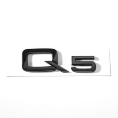 Emblemă Audi Q5 pentru portbagaj / haion, Negru Lucios
