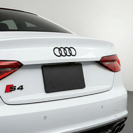 Emblemă Audi S4 pentru portbagaj / haion, Negru Lucios