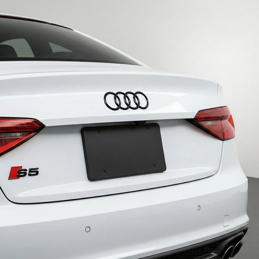 Emblemă Audi S5 pentru portbagaj / haion, Negru Lucios