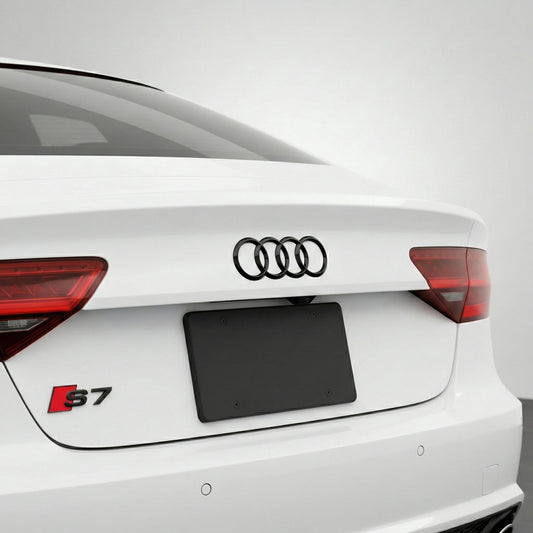 Emblemă Audi S7 pentru portbagaj / haion, Negru Lucios