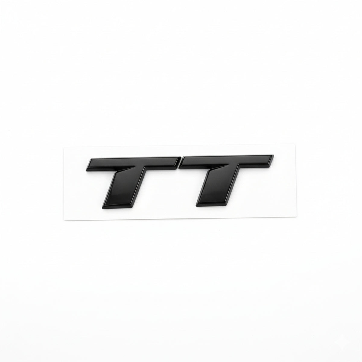 Emblemă Audi TT pentru portbagaj / haion, Negru Lucios