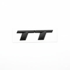 Emblemă Audi TT pentru portbagaj / haion, Negru Lucios
