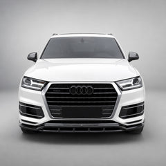 Set embleme Audi Q7 / SQ7 4M, 315+230 mm, Negru Lucios