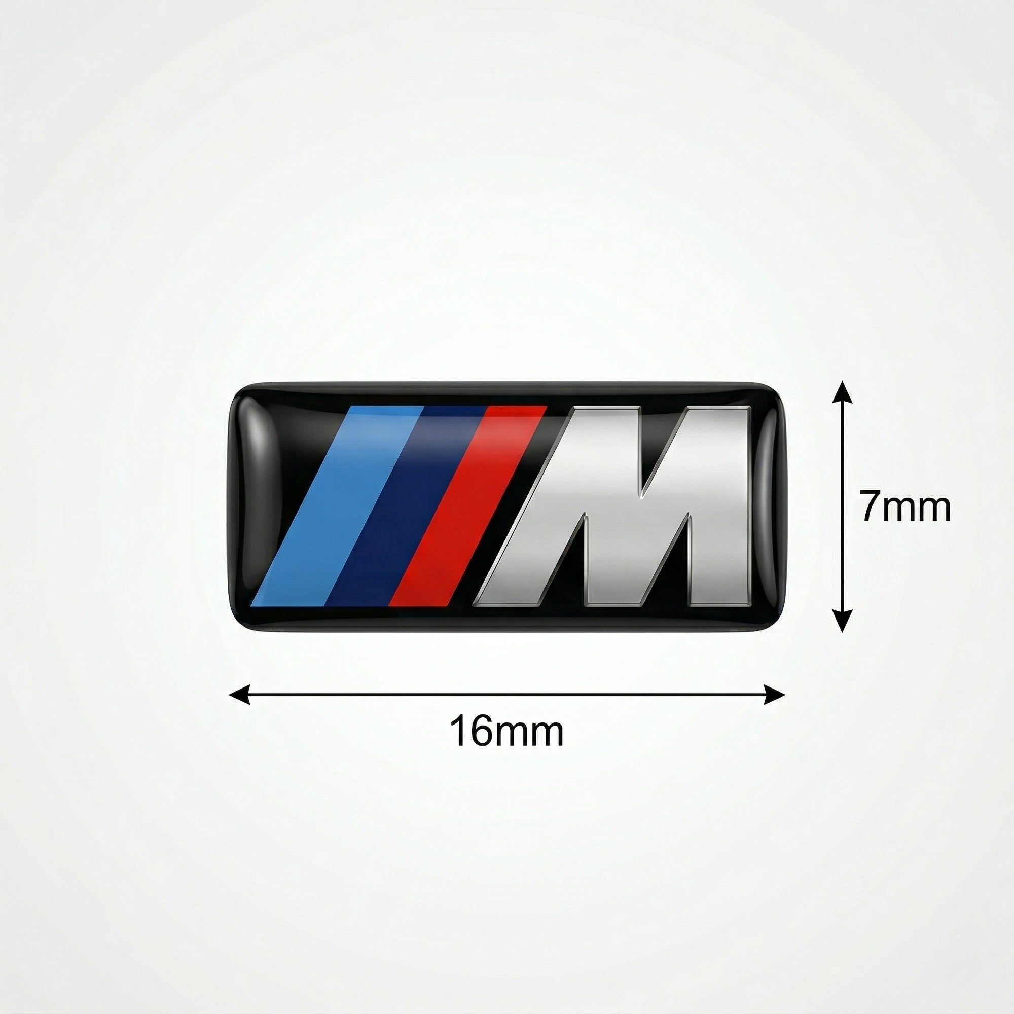 Emblemă M BMW 16x7mm pentru Jantă / Volan M Technik