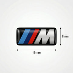 Emblemă M BMW 16x7mm pentru Jantă / Volan M Technik