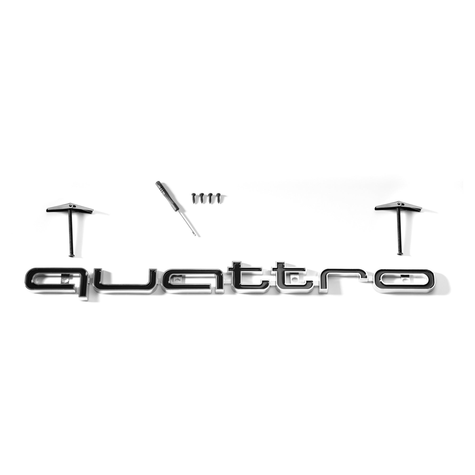 Emblema Quattro 3D 42cm grila