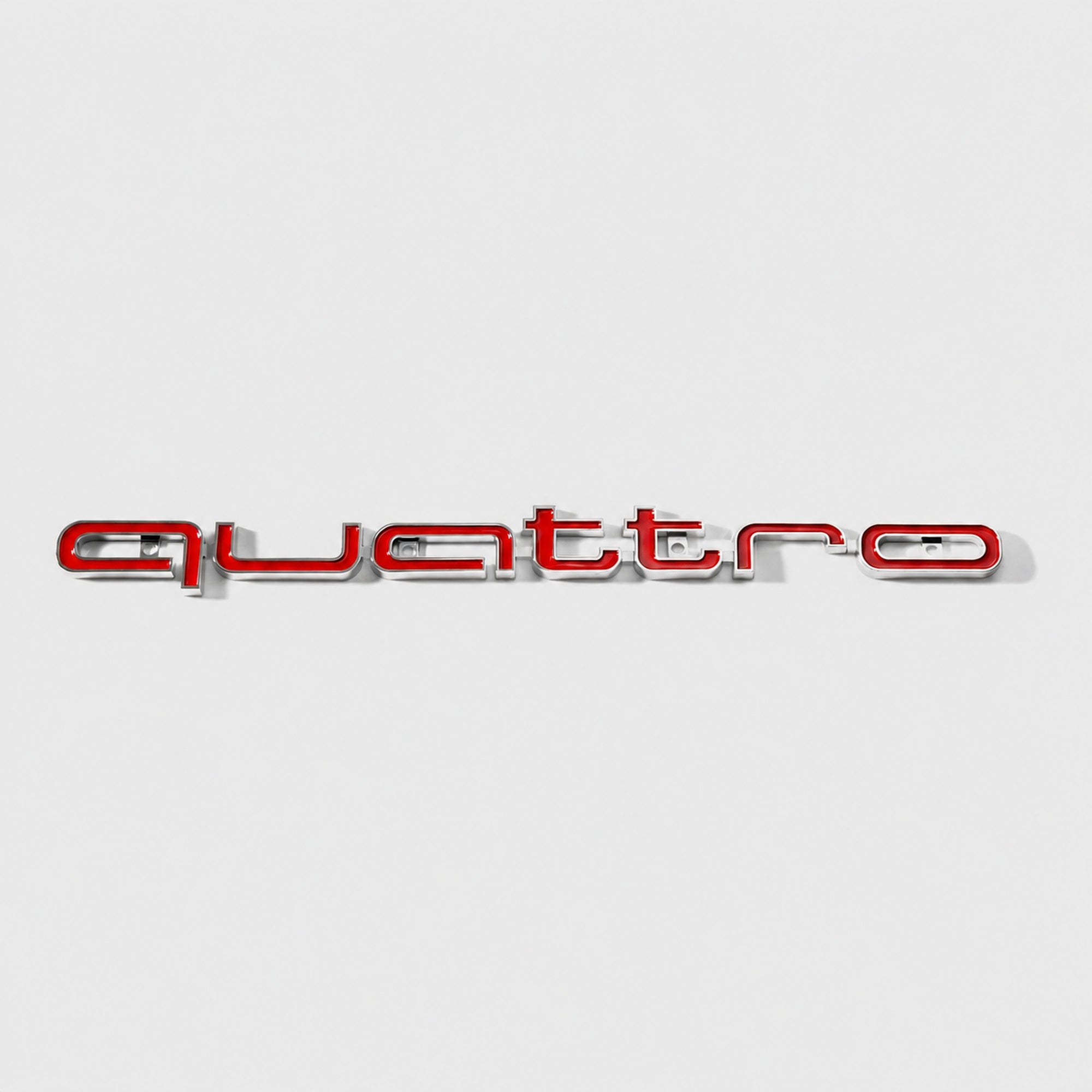 Emblema Quattro 3D 42cm grila