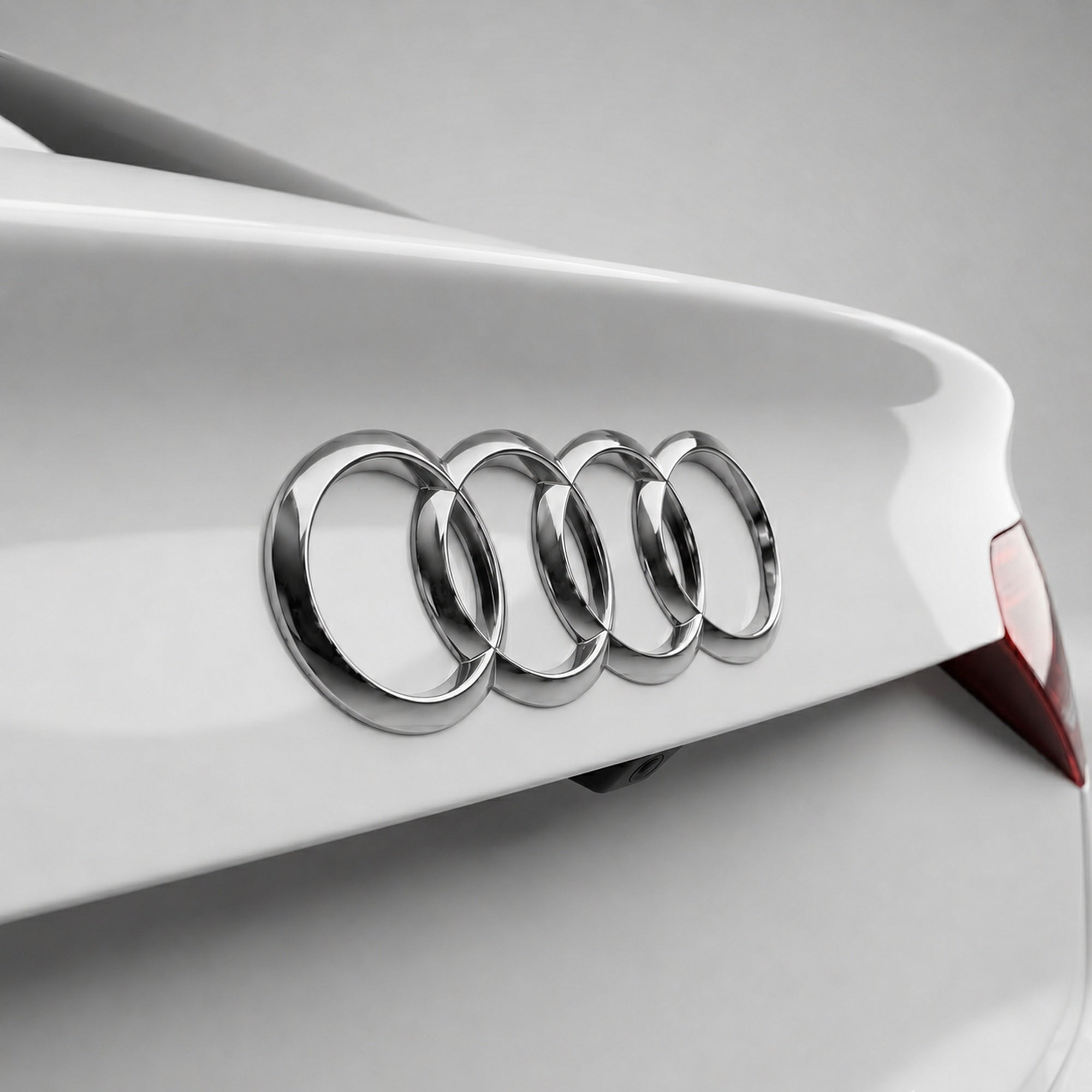 Emblema spate Audi curbata 192mm