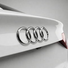 Emblema spate Audi curbata 192mm