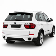Emblemă BMW X5 Portbagaj/Haion 3x8.5cm E53 E70 Negru Lucios, ABS