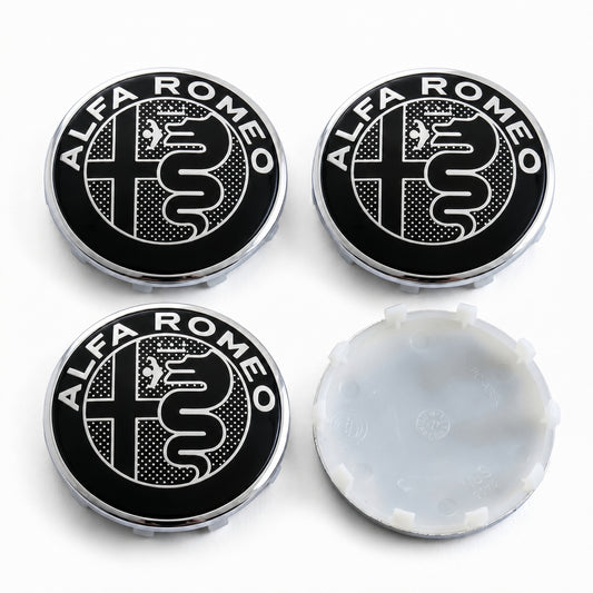 Set 4 Capace roata 60mm Alfa Romeo