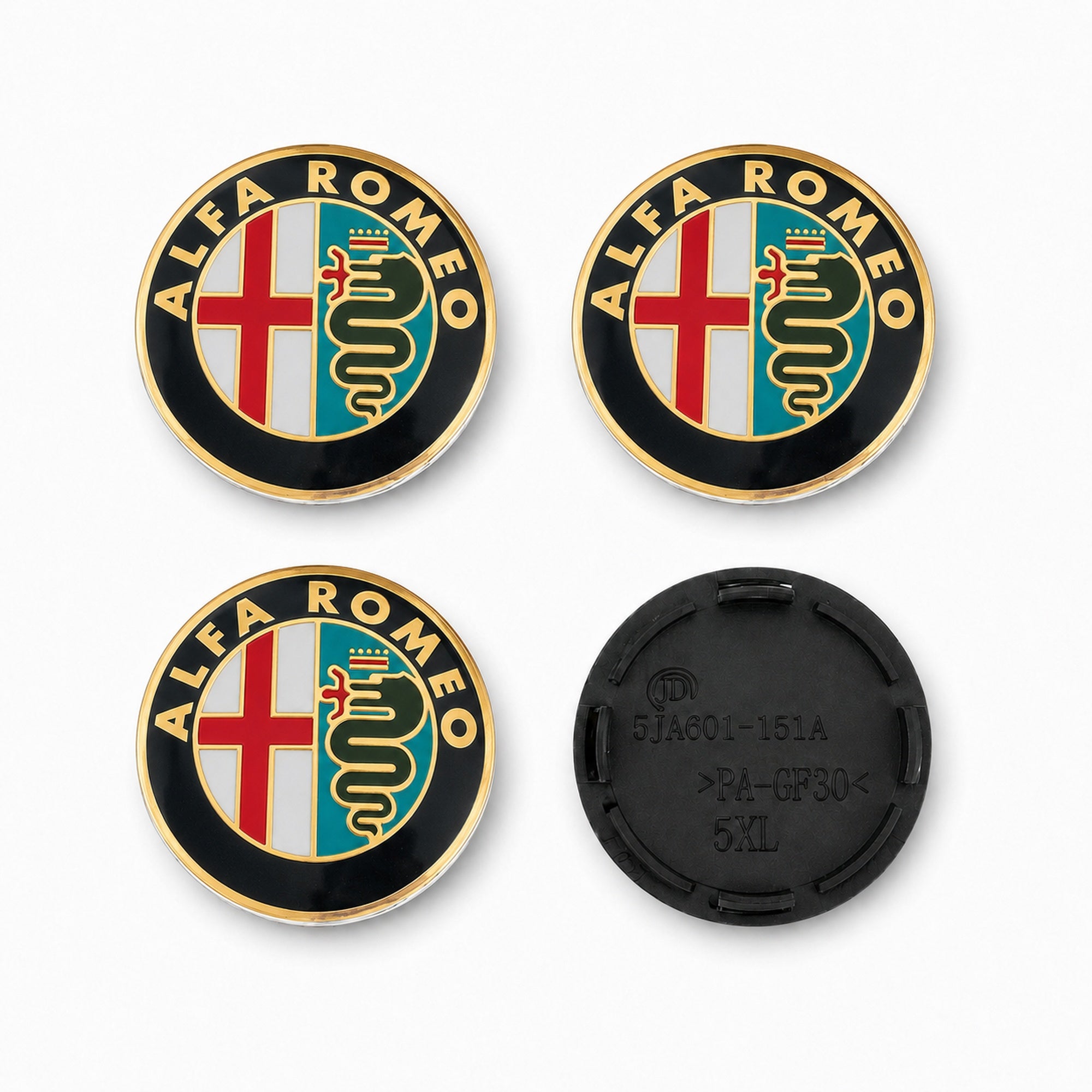 Set 4 Capace roata 56mm Alfa Romeo